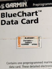 Garmin BlueChart Charleston - Jacksonville MUS008R Data Card Marine Chart