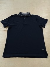 Rodd Gunn Sports Fit Golf Polo Shirt Size Large Cotton Navy
