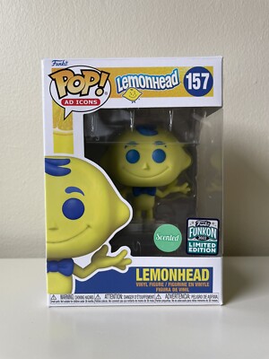  Funko Pop! Ad Icons 157: Scented Lemonhead 2022 Funkon Limited Edition  