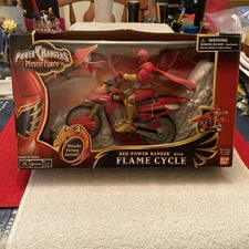 Power Rangers Mystic Force Red Ranger Flame Cycle New Factory Sealed 2006