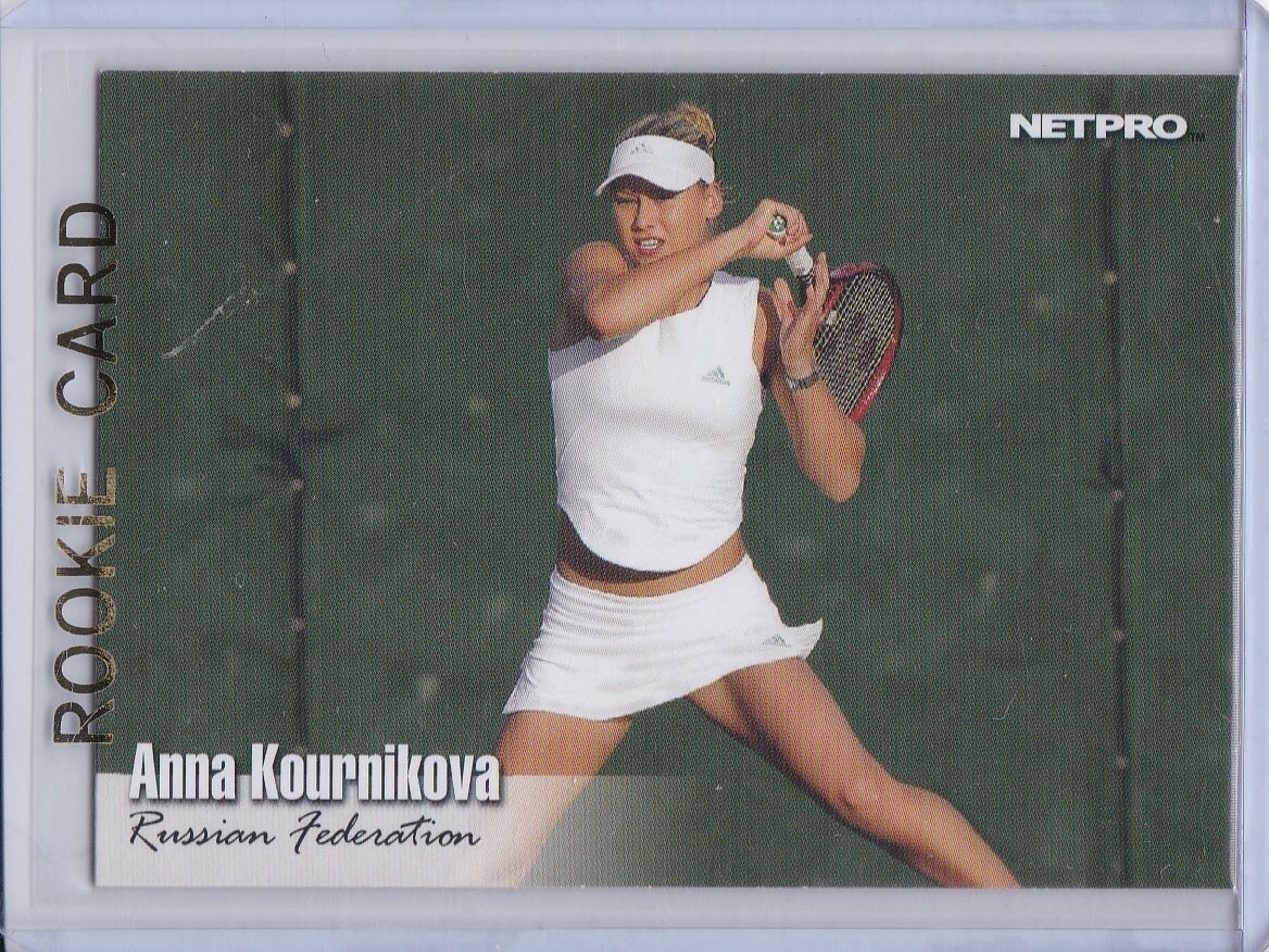 Anna Kournikova サイン入りカード 003/500⭐Net pro Anna Kournikova サイン入りカード 003/500⭐Net pro アンナ
