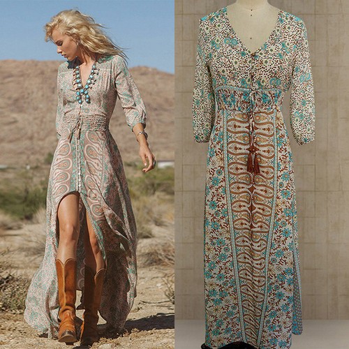 boho beach party dress