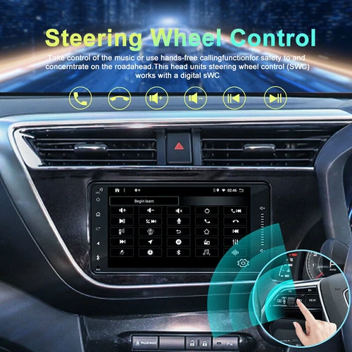 Carplay Android Auto Car Radio FM 7" 2+32GB for Toyota 4Runner 2003-2009 - Bild 10 von 17
