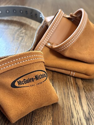 McGuire Nicolas Leather Tool Belt New!