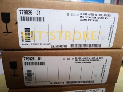 1pc New NI USB-6009 Multifunction DAQ Data Acquisition Card 779026-01
