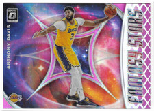 ANTHONY DAVIS 2019 PANINI OPTIC PINK OPTIC FANTASY STARS CARD #9/25!