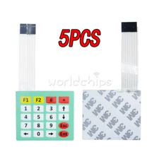5PCS 4x5 Matrix Array Membrane Switch Keypad Keyboard 4*5 Keys For Arduino New