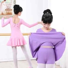 Cotton Separate Shorts Dance Ballet Suit Children Gymnastics Ballet Dance Dress