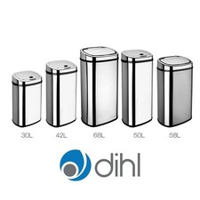 Graded Automatic Sensor Bins 30L 42L 50L 58L 68L Capacity Touchless Waste