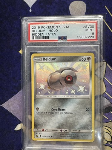 Beldum graded PSA 9 for sale on eBay