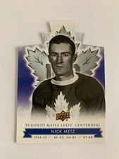 2017-18 Toronto Maple Leafs Centennial Blue Die Cut #24 Nick Metz