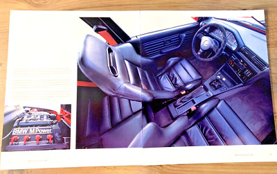 BMW E30 M3 SPORT EVOLUTION - FRAMEABLE COLLECTIBLE CLASSIC CAR POSTER IMAGE