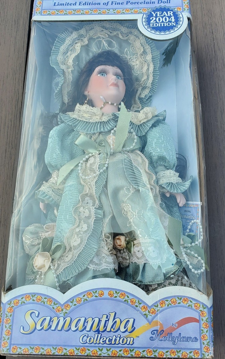 アン&アンディ　マンスリードール　dollofthemonth Porcelain Doll Hollylane LTD Toy Samantha Collection by 2004 Aldi