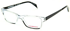ALAIN MIKLI BY MIKLI ML 1225 C01U CRYSTAL CLEAR/BLACK AUTHENTIC EYEGLASSES 53-17