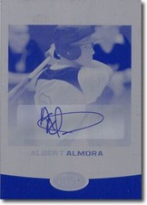 ALBERT ALMORA 2012 Rize Rookie Autograph Press Plate PRODIGY RC Auto 1/1