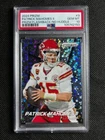 2024 Panini Prizm No Huddle Patrick Mahomes II Silver Disco Throwback #3 PSA 10