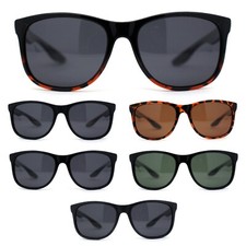 Polarized Classic Gentlemanly Horn Rim Plastic Sunglasses