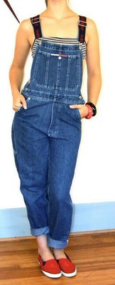 tommy hilfiger denim overalls