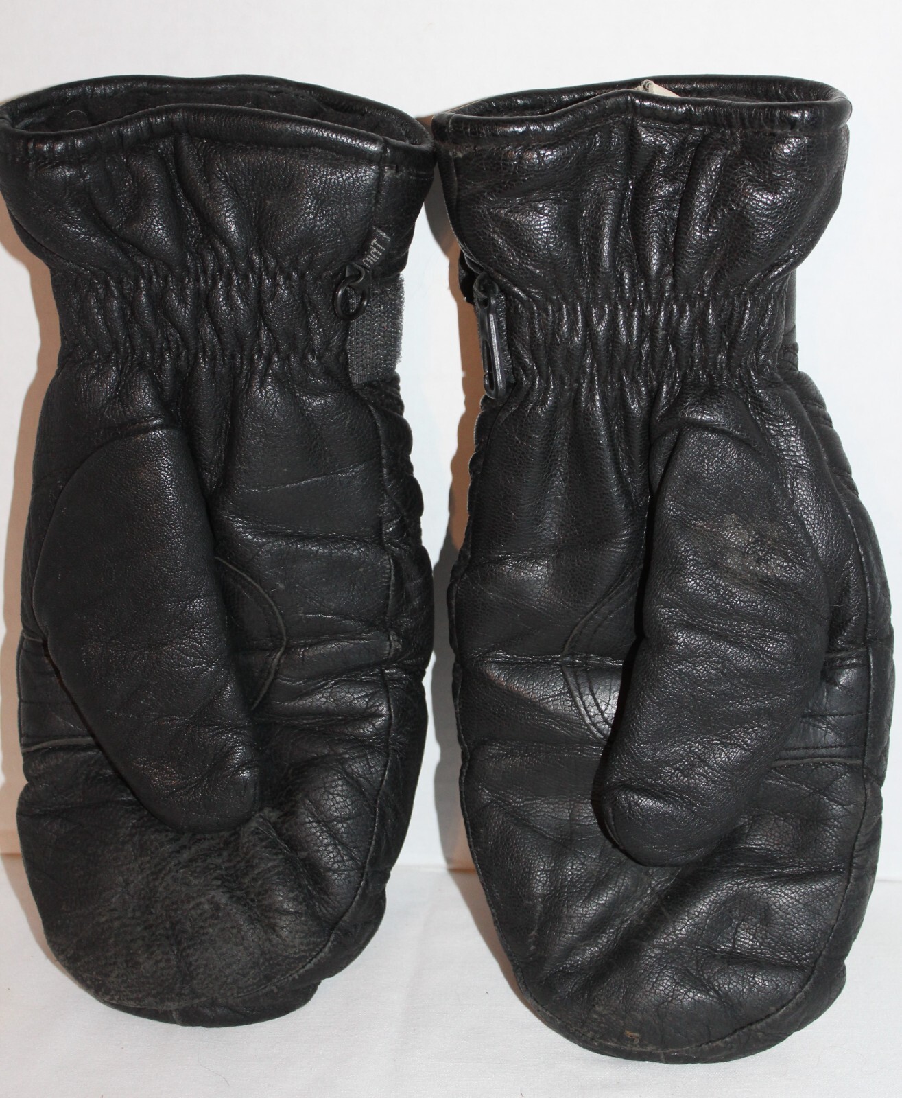 VINTAGEMen'sPOLARISBlackLEATHER MITTENSSize XXL eBay