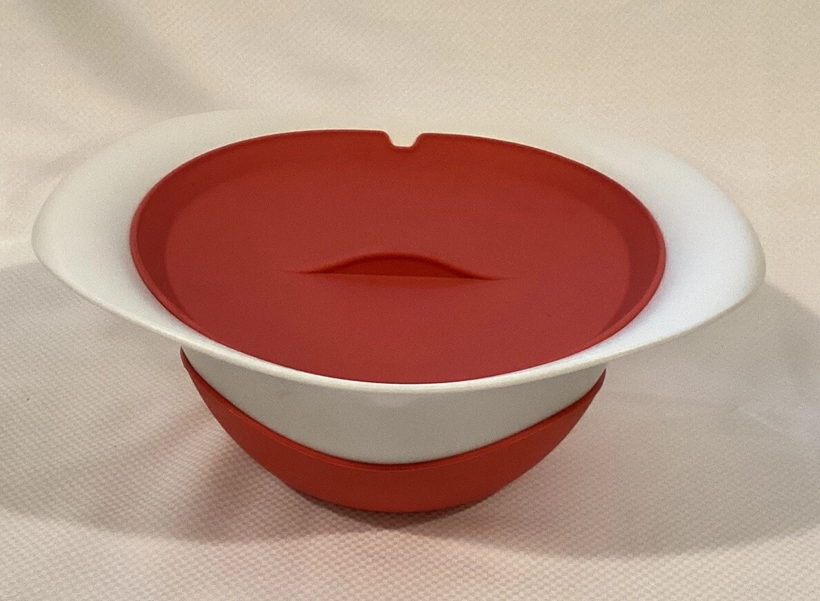 Vintage Michael & Knox Colander Pasta Strainer With Silicone Lid