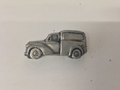Morris Minor Van 3D Pin Abzeichen Auto Zinn Effekt Pin Abzeichen Ref163 
