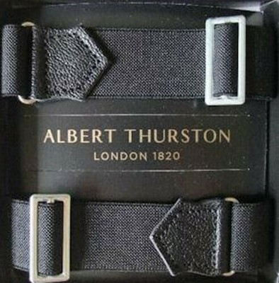 Albert Thurston Verstellbarer Elastischer Armbinden/Strumpfbänder für Ihre Hemd