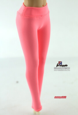 1/6 Pink Tight Leggings Pants Clothes For 12'' Female PH TBL Action Figure Body