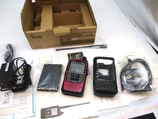 ICOM ID-51 PLUS pink transceiver Near unused With accessories