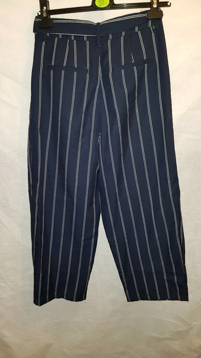 Pull and bear striped cheap trousers