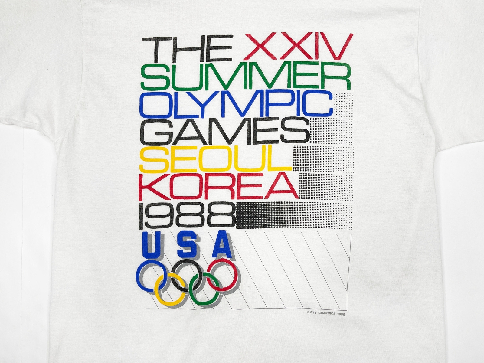Vintage Seoul Olympics Shirt 1988 Korea 80s V01 Gem