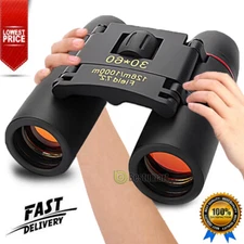 30x60 HD Military Zoom Powerful Binoculars Day/Low Night Optics Hunting & Case