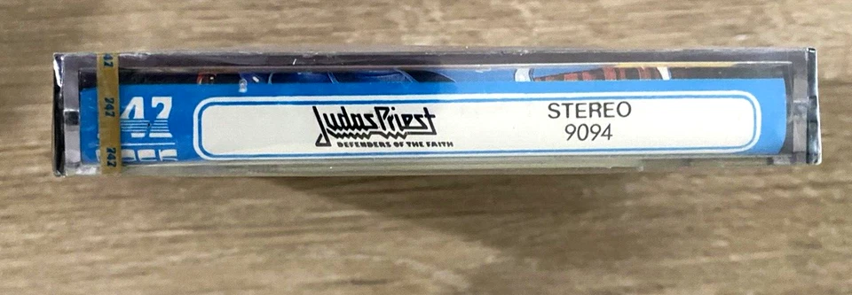 Judas Priest Defenders Of Faith Sealed Cassette Tape 80s Collectors Rock Metal - Image 3 of 4