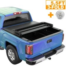 1PC Tonneau Cover 3-FOLD Truck Bed For Ford F-150 2015-2024 XLT XL  5.5 Feet New