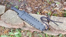 Cold Steel "OSS" kydex Sheath, Pancake style w/ Paracord (Bk)