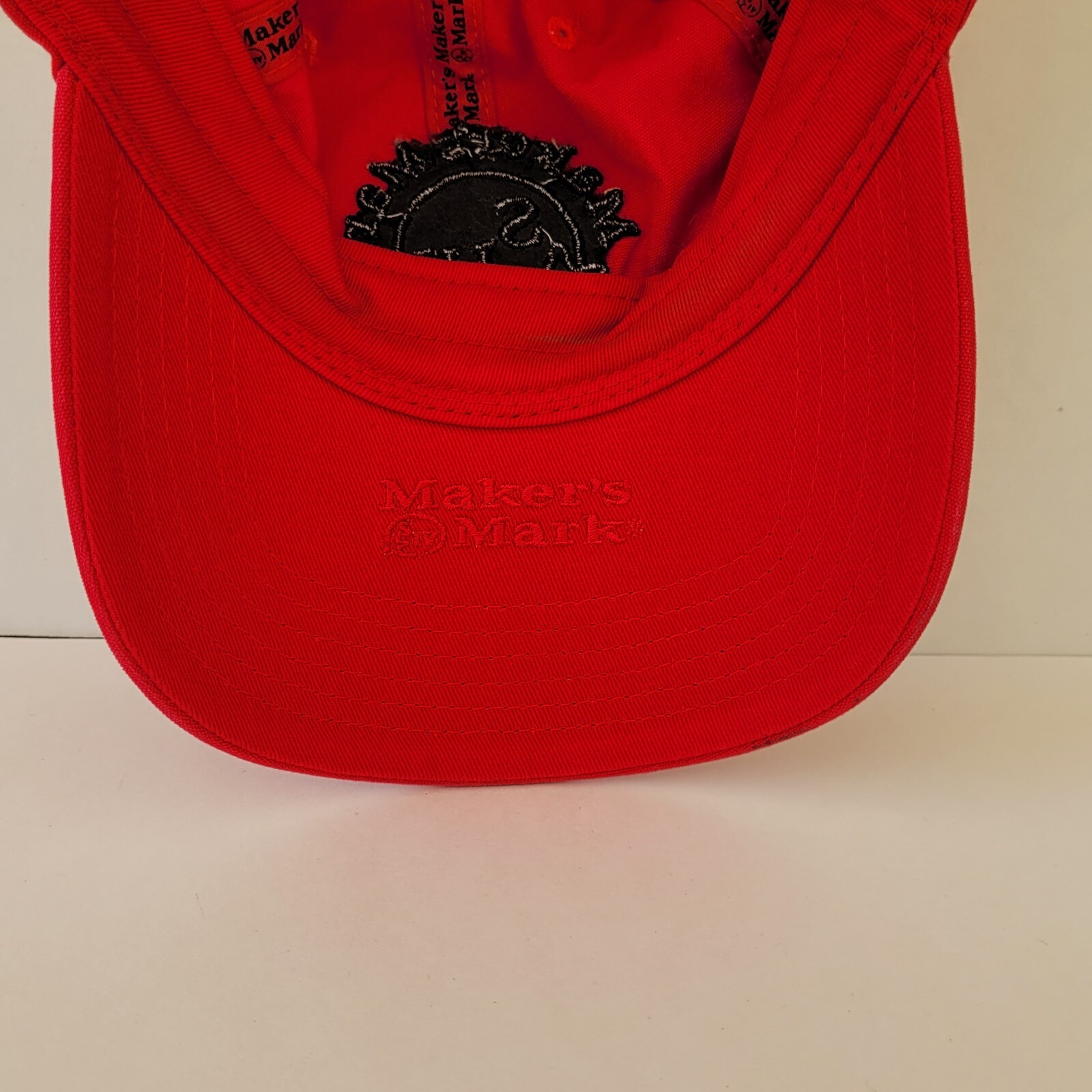 Makers Mark Strapback Baseball Cap Hat Embroidere… - image 7