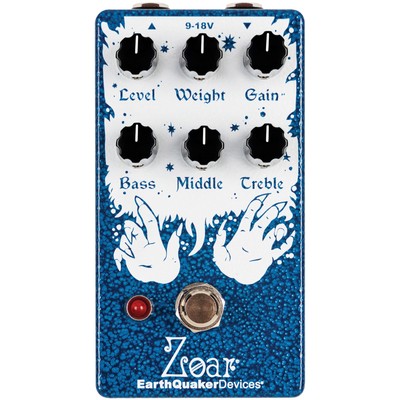 EQD EarthQuaker Devices Zoar Dynamic Audio Grinder Distortion Guitar Pedal