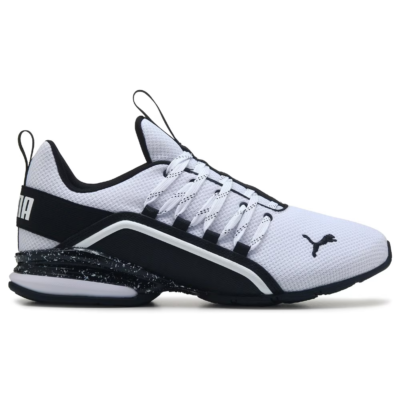 Puma Axelion Cyber City 310321-01 Sneaker Men White Black Low Top