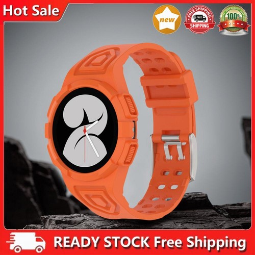 TPU Integrated Case + Band Clear Bracelet Strap for Galaxy Watch FE/6/5