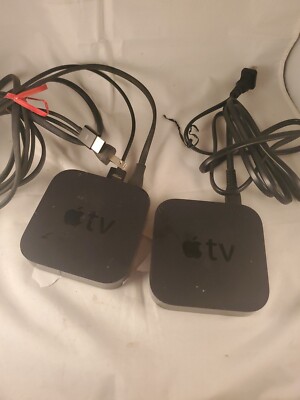 Two Apple TV (2nd & 3rd Generation) 8GB Digital HD Media Streamer - A1469