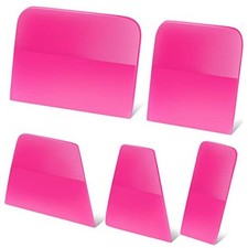 5 Pcs Ppf Squeegee 3 in 1 Anti Scratch Rubber Squeegee for Car Soft Tint Tools