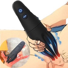 Men Penis Cock Ring Vibrator G-Spot Dildo Massager Sex Toys For Women Couples
