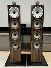 B&W 702s2 Signature Stereo Hi-Fi Speakers - High Gloss Datuk - RRP £5000