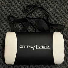 GT Racing Gaming Chair Lumbar Cushion Back Rest Pillow White And Black
