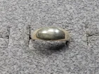 GRANDMA GRABE'S BEAUTIFUL VINTAGE 925 STERLING SILVER 2G OPEN BACK RING SIZE 5