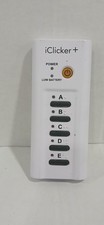 iClicker  Plus Student Classroom Remote Response System RLR15 Clean With Batt