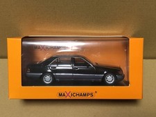 Maxichamps 1/43 Mercedes-Benz 600 SEL 1992 Black Metallic W140 140 Minichamps