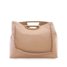 Chanel Quilted Caviar A Real Catch Shopping Tote