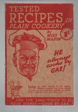 1947 Tested Recipes in Plain Cooking by Miss Mason Vintage Book