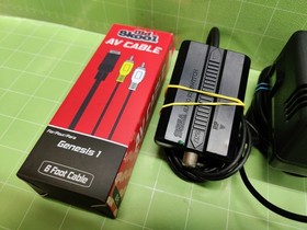 Sega Genesis Model 1 Console Bundle W/ 9 Games+Extra  -TESTED WORKING-