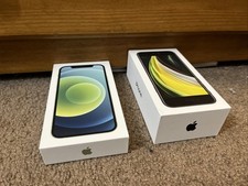 Original iPhone Retail Box SE  2022 And iPhone 12 Boxes ONLY